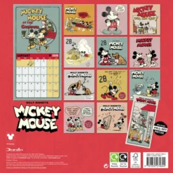 Mickey Classic 2026 Square Calendar