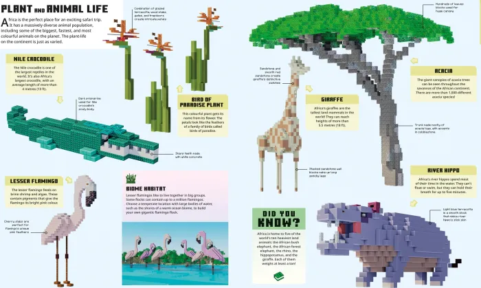 Minecraft Atlas of the World: Create the Real World in Minecraft with 60+ Inspiring Builds