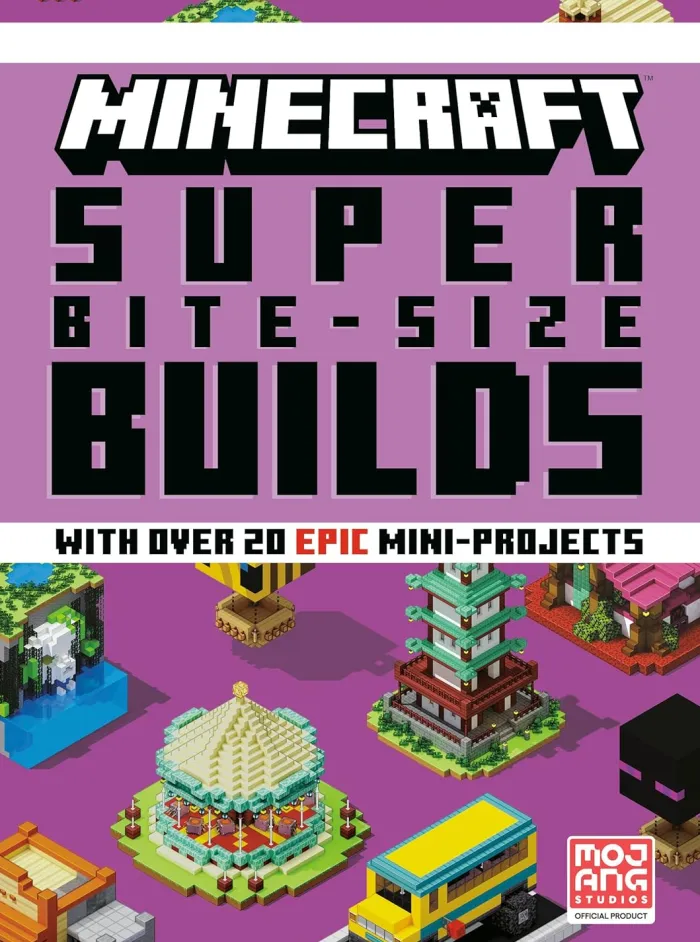 Minecraft: Bite-Size Builds Collection 4-Book Boxed Set: Minecraft: Bite Size-Builds, Minecraft: Amazing Bite-Size Builds, Minecraft: Super Bite-Size Builds, Minecraft: Mega Bite-Size Builds