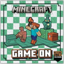 Minecraft 2027 Square Calendar