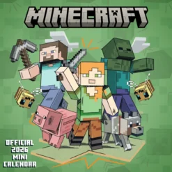Minecraft 2026 Square Calendar