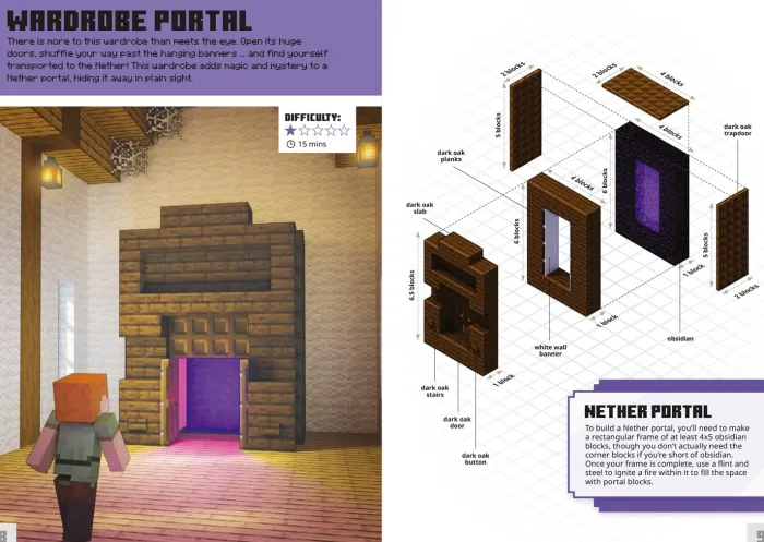 MINECRAFT SUPER BITE-SIZE BUILDS