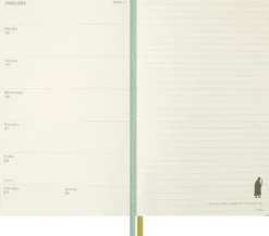 Moleskine Lord of the Rings Planner 2026/27 18m Hard L Uke Notat