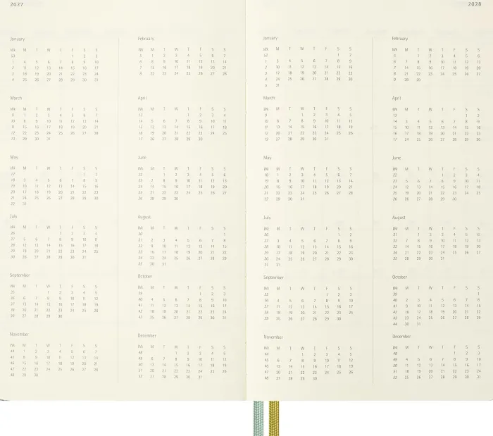 Moleskine Lord of the Rings Planner 2026/27 18m Hard L Uke Notat