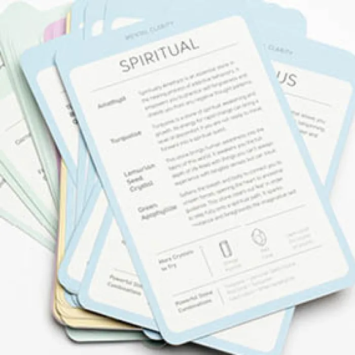 Mood Crystals Card Deck: Find the Right Crystal for Every Emotion in 50 Cards