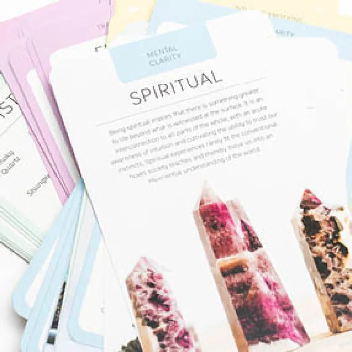 Mood Crystals Card Deck: Find the Right Crystal for Every Emotion in 50 Cards