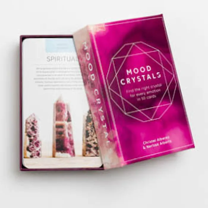 Mood Crystals Card Deck: Find the Right Crystal for Every Emotion in 50 Cards