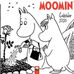 Moomin Mini Wall Calendar 2026 (Art Calendar)