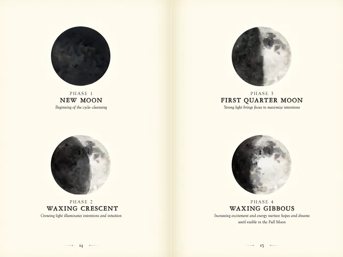 Moon Magic: A Handbook of Lunar Cycles, Lore, and Mystical Energies: Volume 3