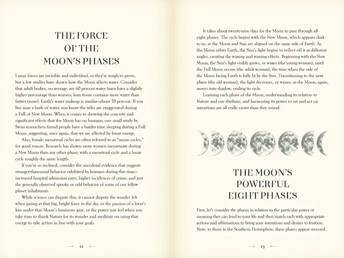 Moon Magic: A Handbook of Lunar Cycles, Lore, and Mystical Energies: Volume 3