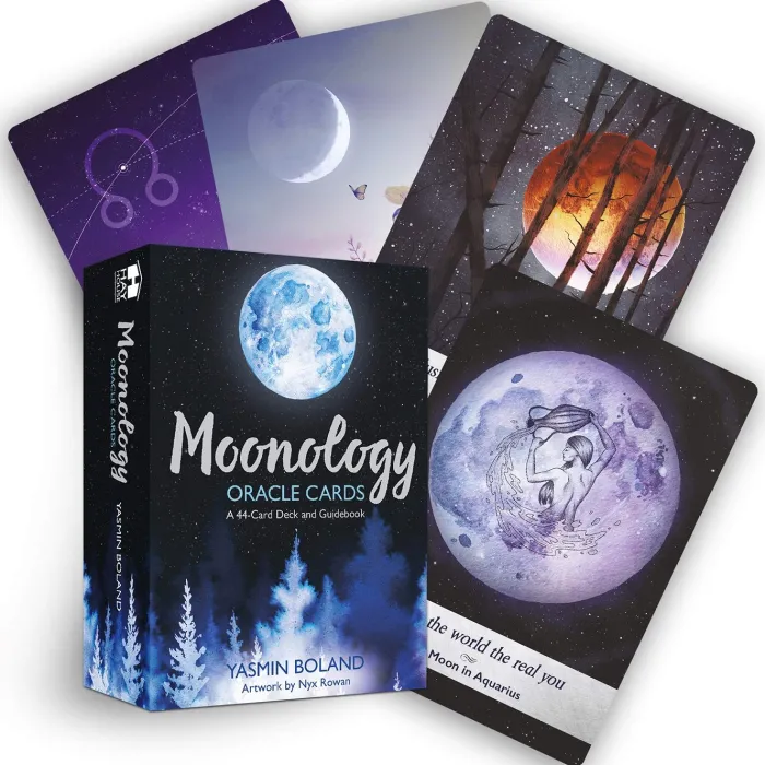 Moonology™ Oracle Cards: A 44-Card Moon Astrology Oracle Deck and Guidebook