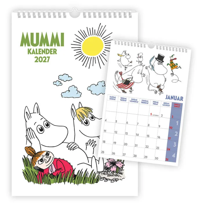 Mummi A4 Kalender