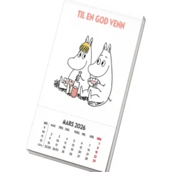 Mummi Postkortkalender 2026