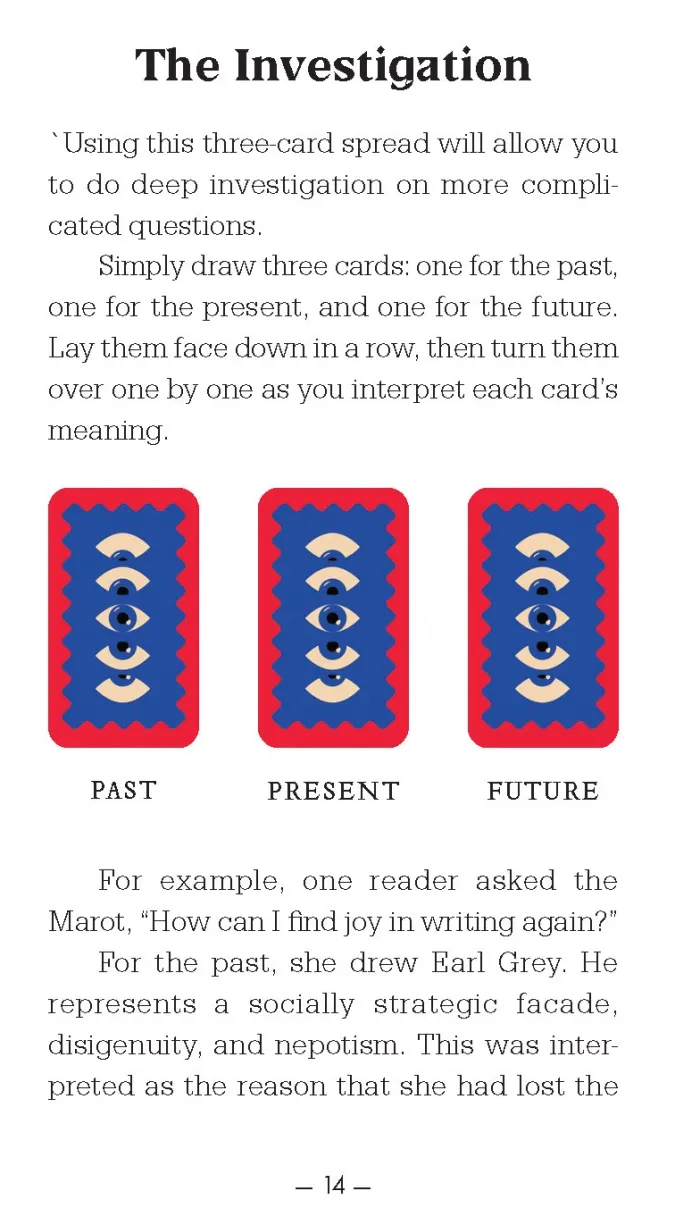 Murdle Oracle Deck: The Mysterious Marot—50 Cards & Guidebook