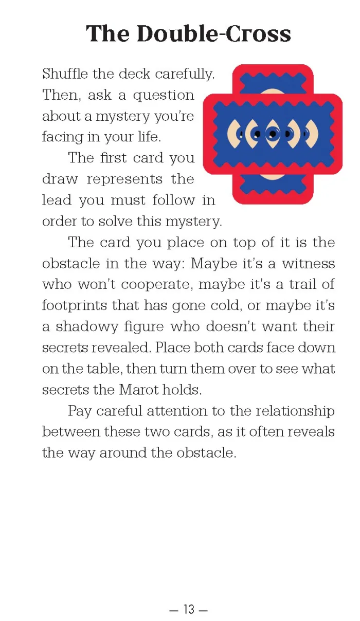 Murdle Oracle Deck: The Mysterious Marot—50 Cards & Guidebook