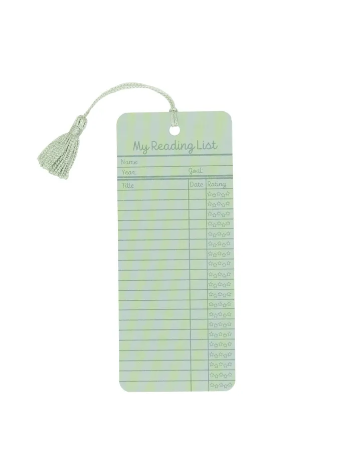 My Reading List Bookmark