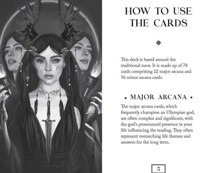 Mythos Tarot Pocket Tin Edition: Guidance from the Greek Gods