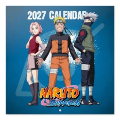 Naruto Shippuden 2027 30X30 Calendar