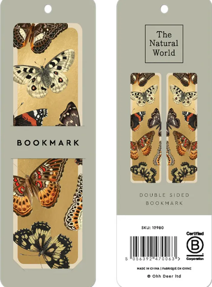 Natural World Butterfly Premium Bookmark