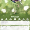 Official Demon Slayer Square Calendar 2025