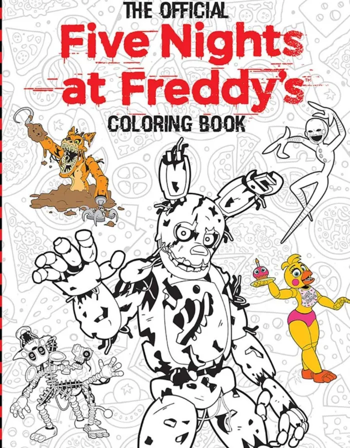 Official Five Nights at Freddy's Coloring Book