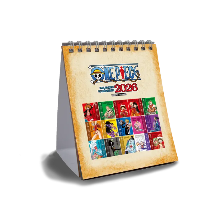 One Piece bordkalender 2026