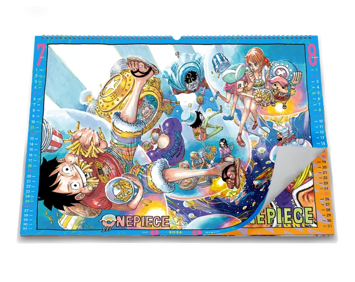 One Piece veggkalender 2026