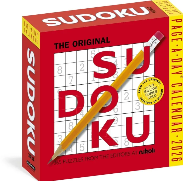 Original Sudoku Page-A-Day® Calendar 2026