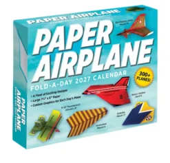 Paper Airplane 2027 Fold-A-Day Calendar