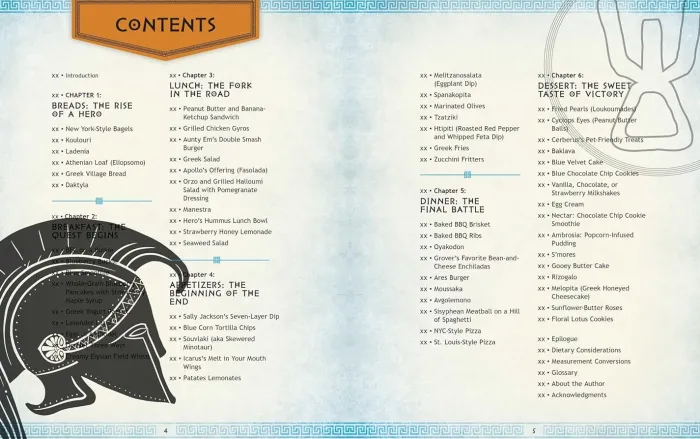 Percy Jackson and the Olympians: The Official Cookbook