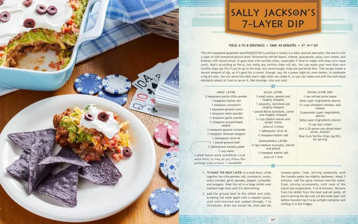 Percy Jackson and the Olympians: The Official Cookbook