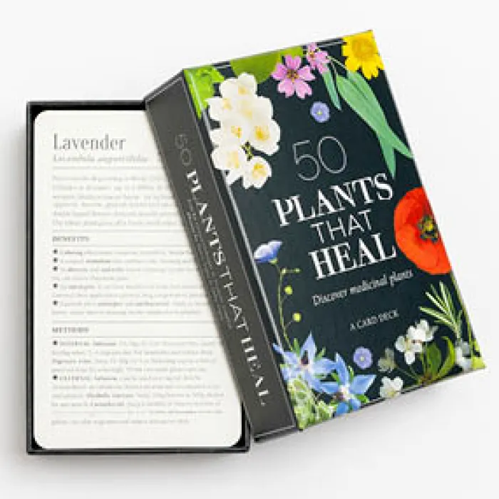 50 Plants That Heal: Discover Medicinal Plants - a Card Deck