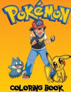 Pokemon Coloring Book: A Great Coloring Book on the Pokemon Characters. Great Starter Book for Young Children Aged 3+. an A4 80 Page Book for Any Avid Fan of Pokemon