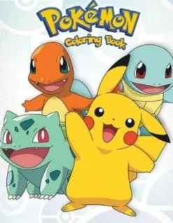 Pokemon: Coloring Book for Kids and Adults, Activity Book, Great Starter Book for Children