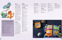 PokéMon Crochet Squares: Bring Pikachu and Friends to Life with Over 30 Cute PokéMon Granny Squares