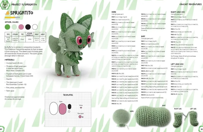 PokéMon Horizons: the Series - Crochet Adventures: 20 Amigurumi Patterns from the Hit Tv Series
