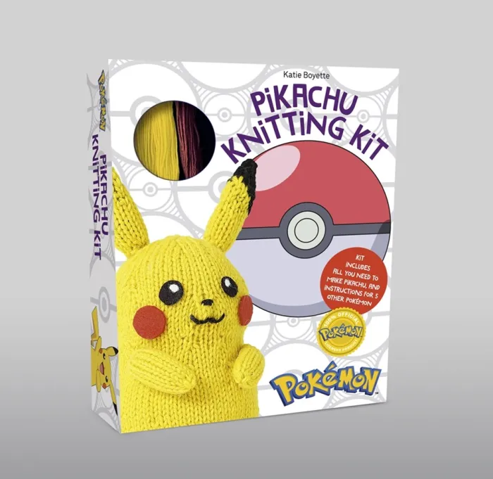 PokéMon Knitting Pikachu Kit: Kit Includes All You Need to Make Pikachu and Instructions for 5 Other PokéMon