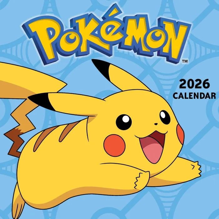 Pokémon 2026 Mini Wall Calendar