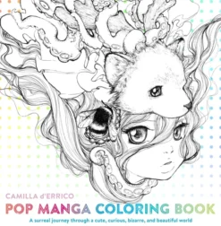 Pop Manga Coloring Book