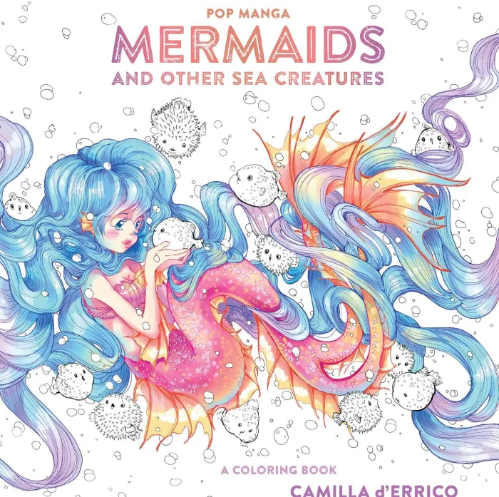 Pop Manga Mermaids and Other Sea Creatures
