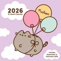 Pusheen 2026 Square Calendar