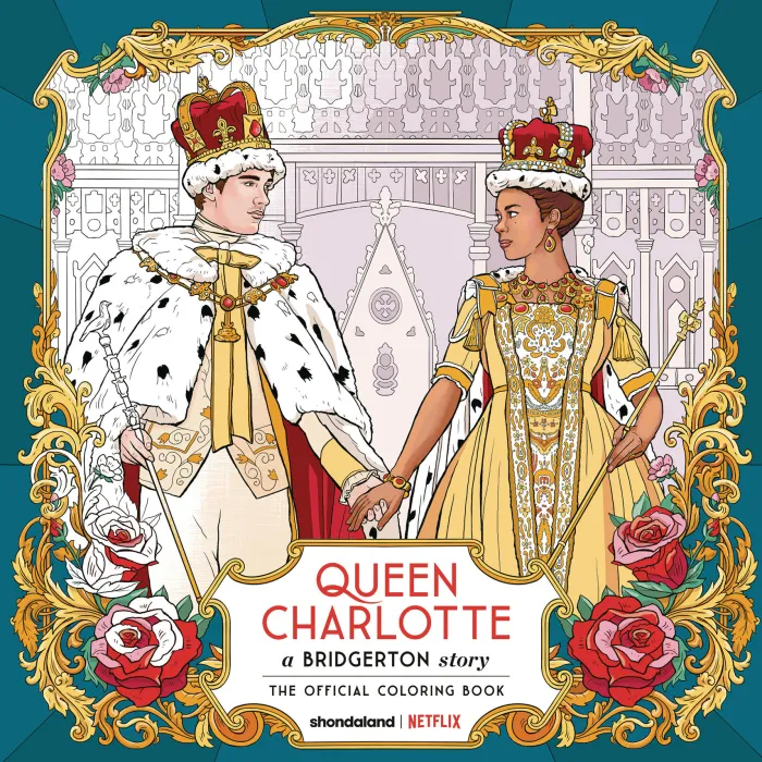 Queen Charlotte Bridgerton Coloring Book