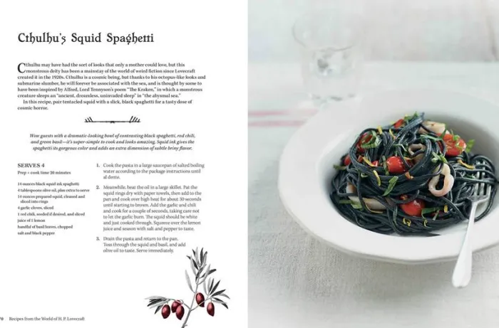 Recipes from the World of H.P Lovecraft: Recipes inspired by cosmic horror