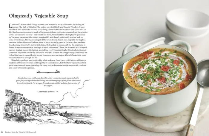 Recipes from the World of H.P Lovecraft: Recipes inspired by cosmic horror
