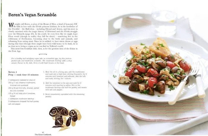 Recipes from the World of Tolkien Volume II – The Elven Cookbook: A Recipe Book Inspired by the Elves of Tolkien