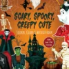 Scary, Spooky, Creepy Cute Sticker, Color & Activity Book: With Over 100 Stickers!