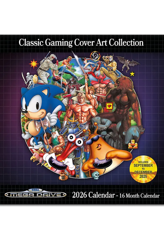 Sega 2026 Square Calendar