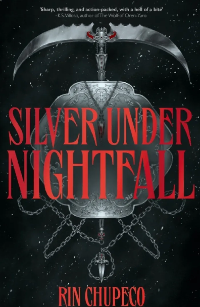 Silver Under Nightfall: an unmissable, action-packed dark fantasy featuring blood thirsty vampire courts, political intrigue, and a delicious forbidden-romance!