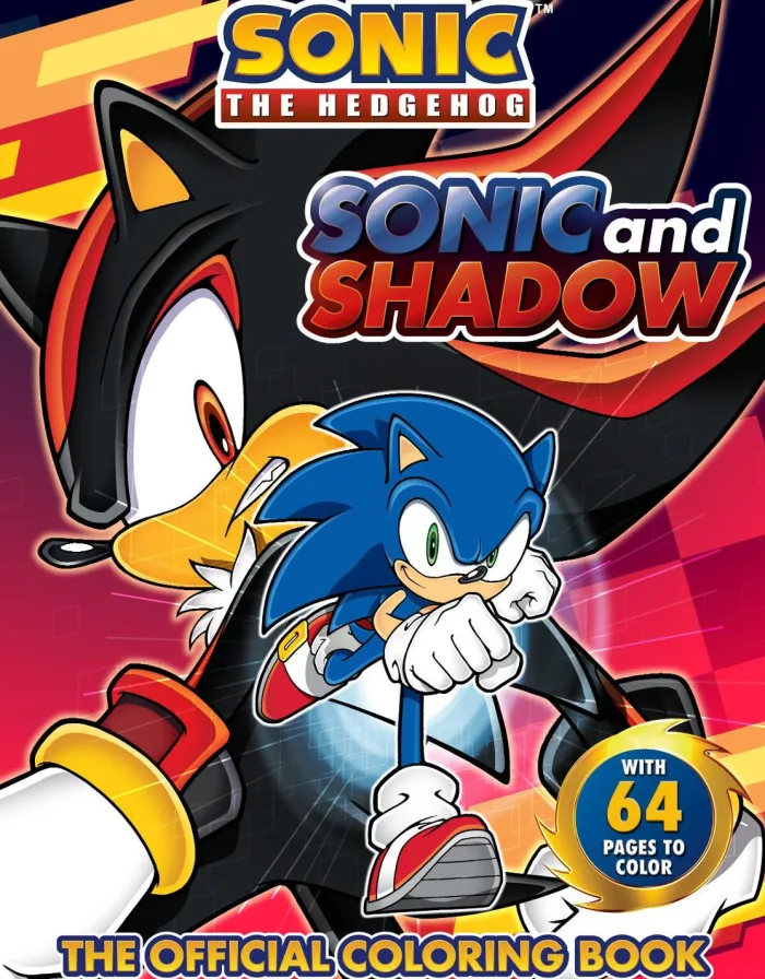 Sonic & Shadow Official Coloring Book