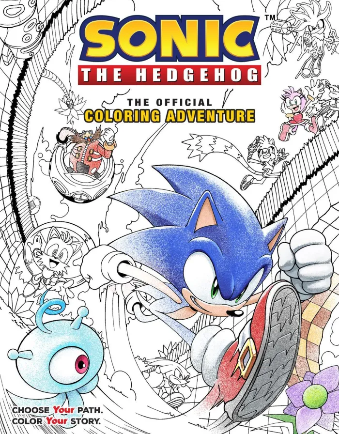 Sonic the Hedgehog: The Official Coloring Adventure